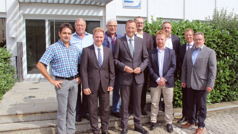 CDU Kandidat Josef Oster besucht Spay CDU Kandidat Josef Oster besucht Spay